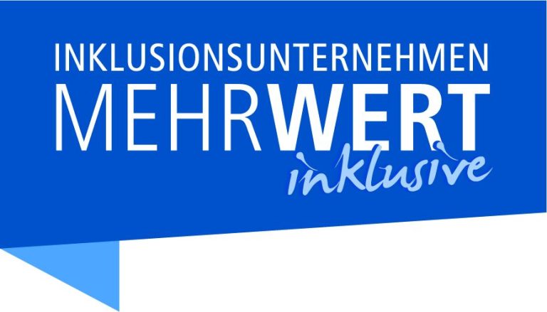 Banner für Inklusionsunternehmen mit Mehrwert inklusive